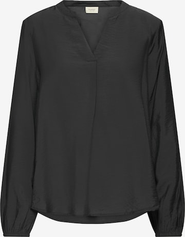 Chemisier 'FRMOSANA' Fransa en noir : devant