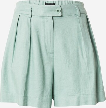 Sisley Wide Leg Shorts in Blau: predná strana