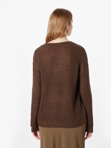 JDY Pullover 'NEW MEGAN' in Braun