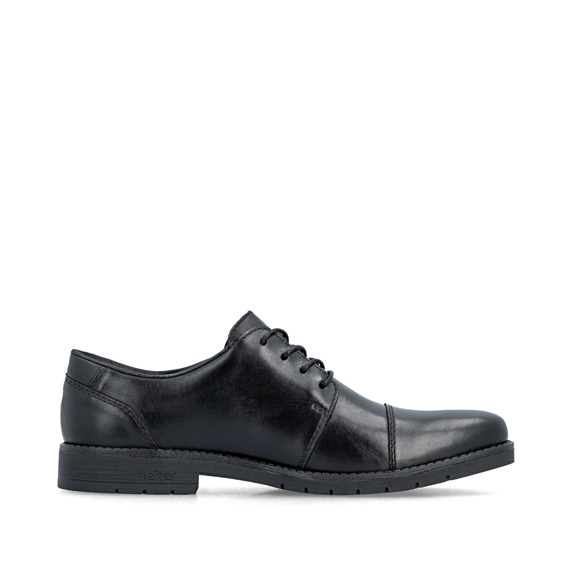Chaussure à lacets Rieker en noir