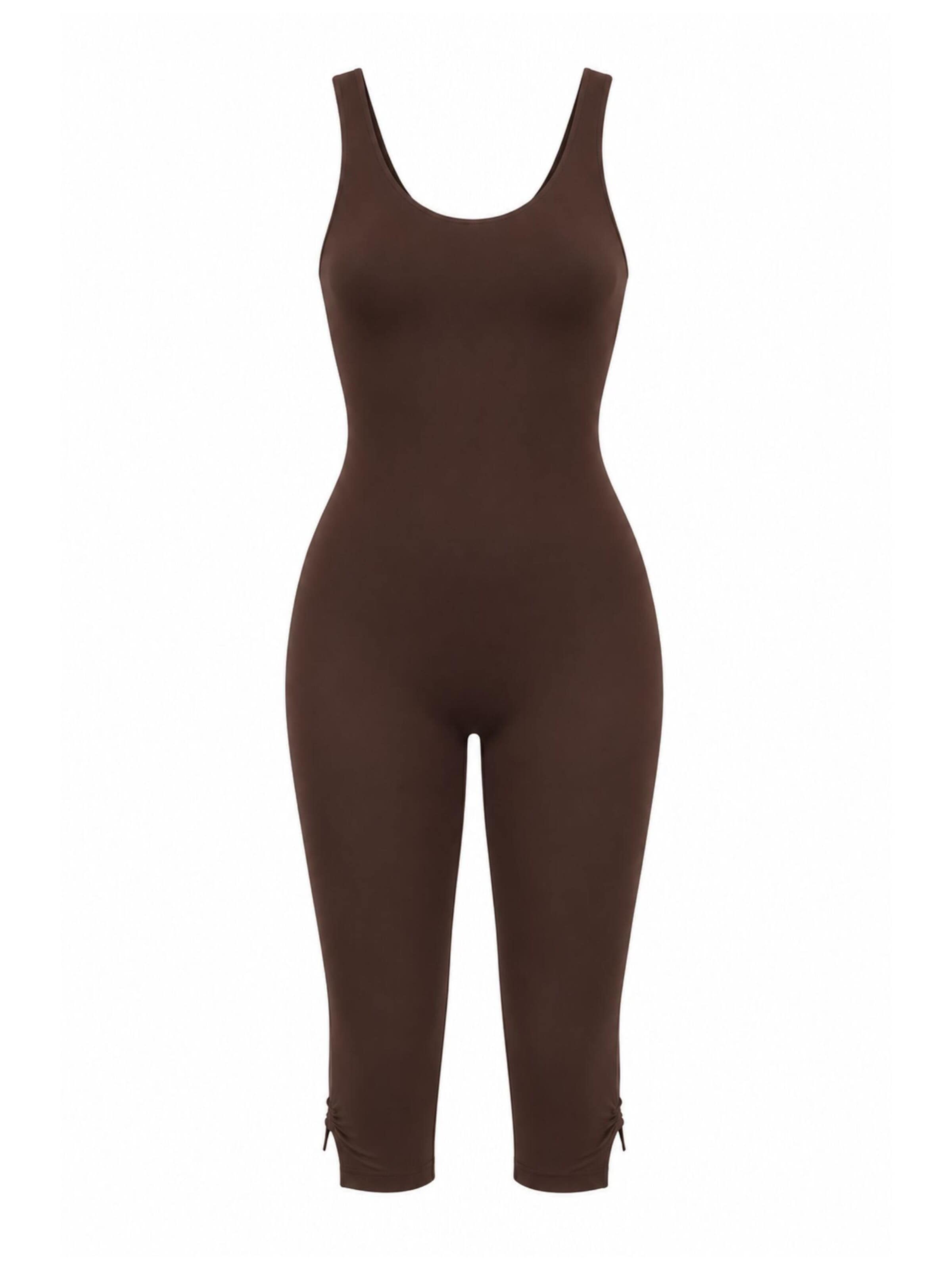 MyLibi Sports bodysuit 'Mia' in Brown