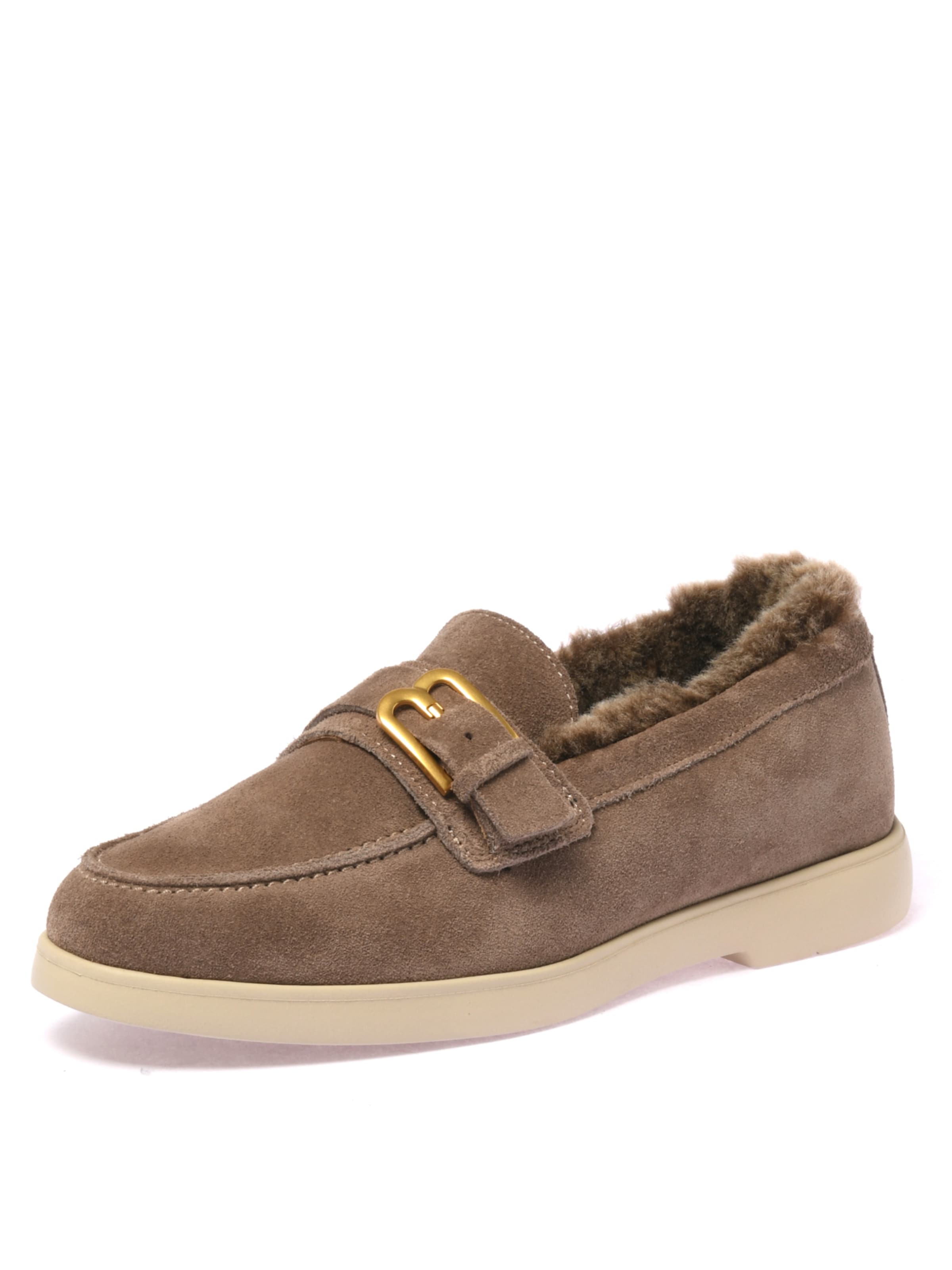BALDININI Mocassins in Beige: voorkant