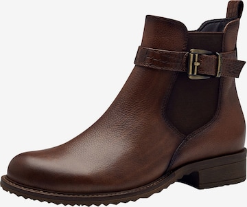 Tamaris Chelsea Boots in Braun: Vorderseite
