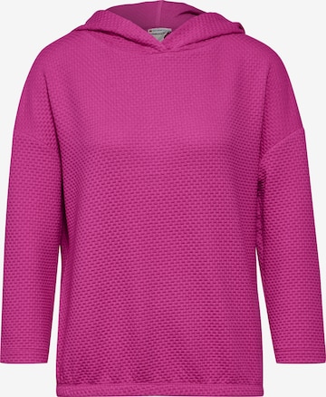 STREET ONE Sweatshirt in Pink: front