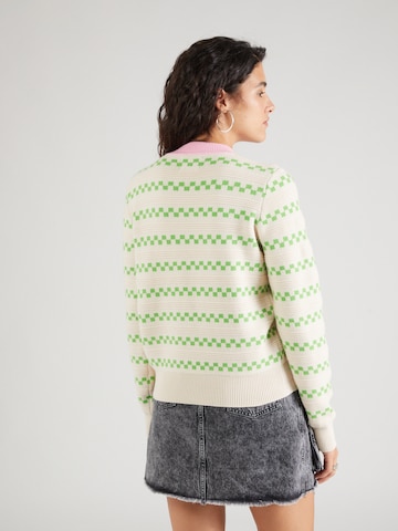 NÜMPH - Pullover 'TATE' em verde