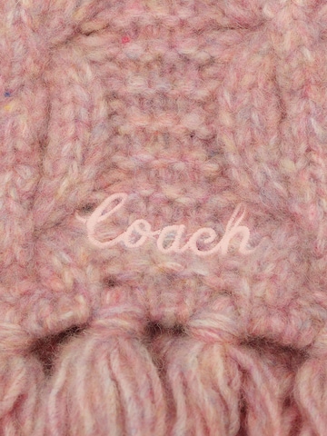 Sciarpa di COACH in rosa