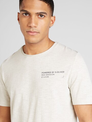 T-Shirt s.Oliver en blanc