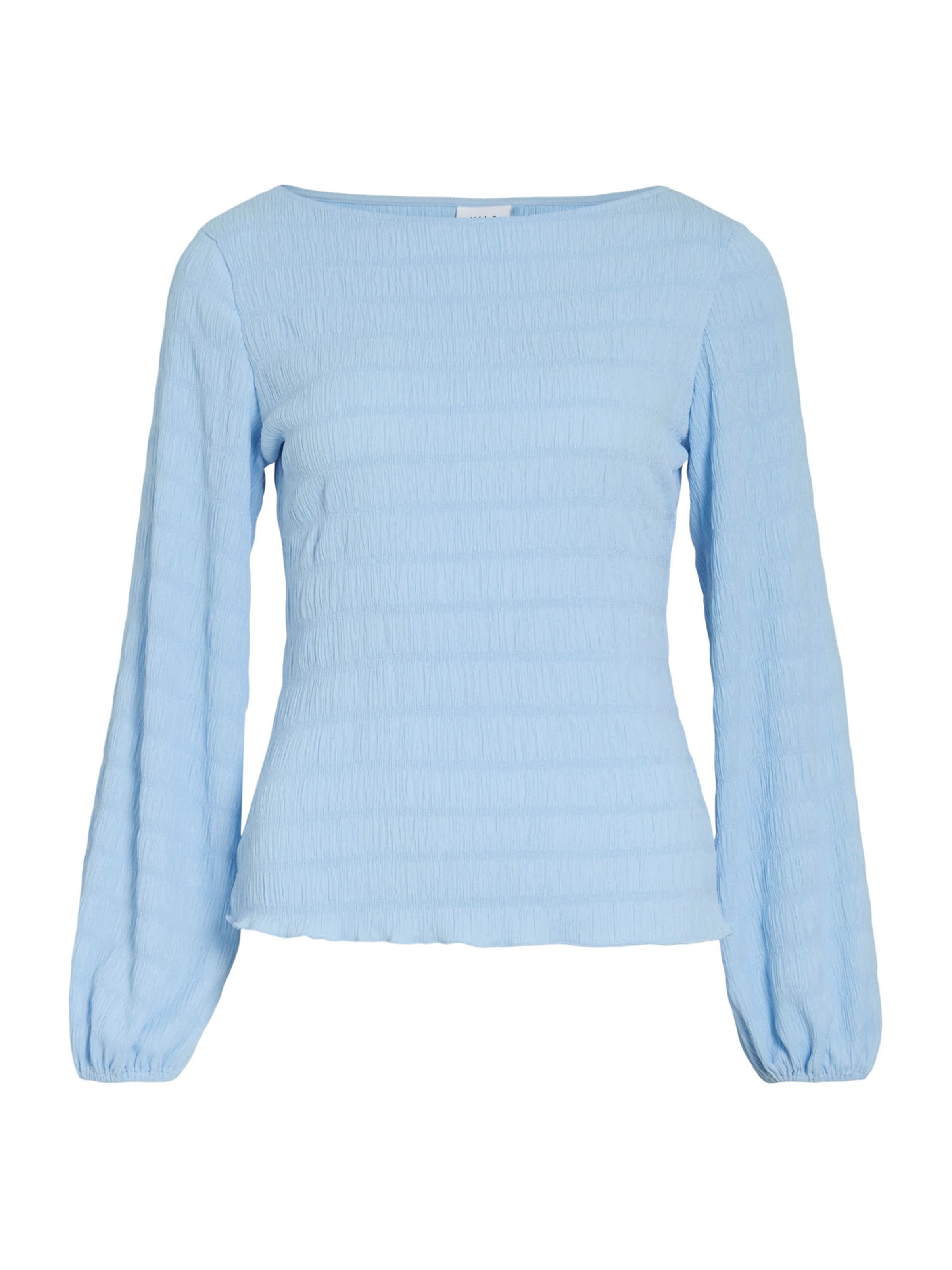 VILA Bluza 'VIINGRID' | modra barva: sprednja stran