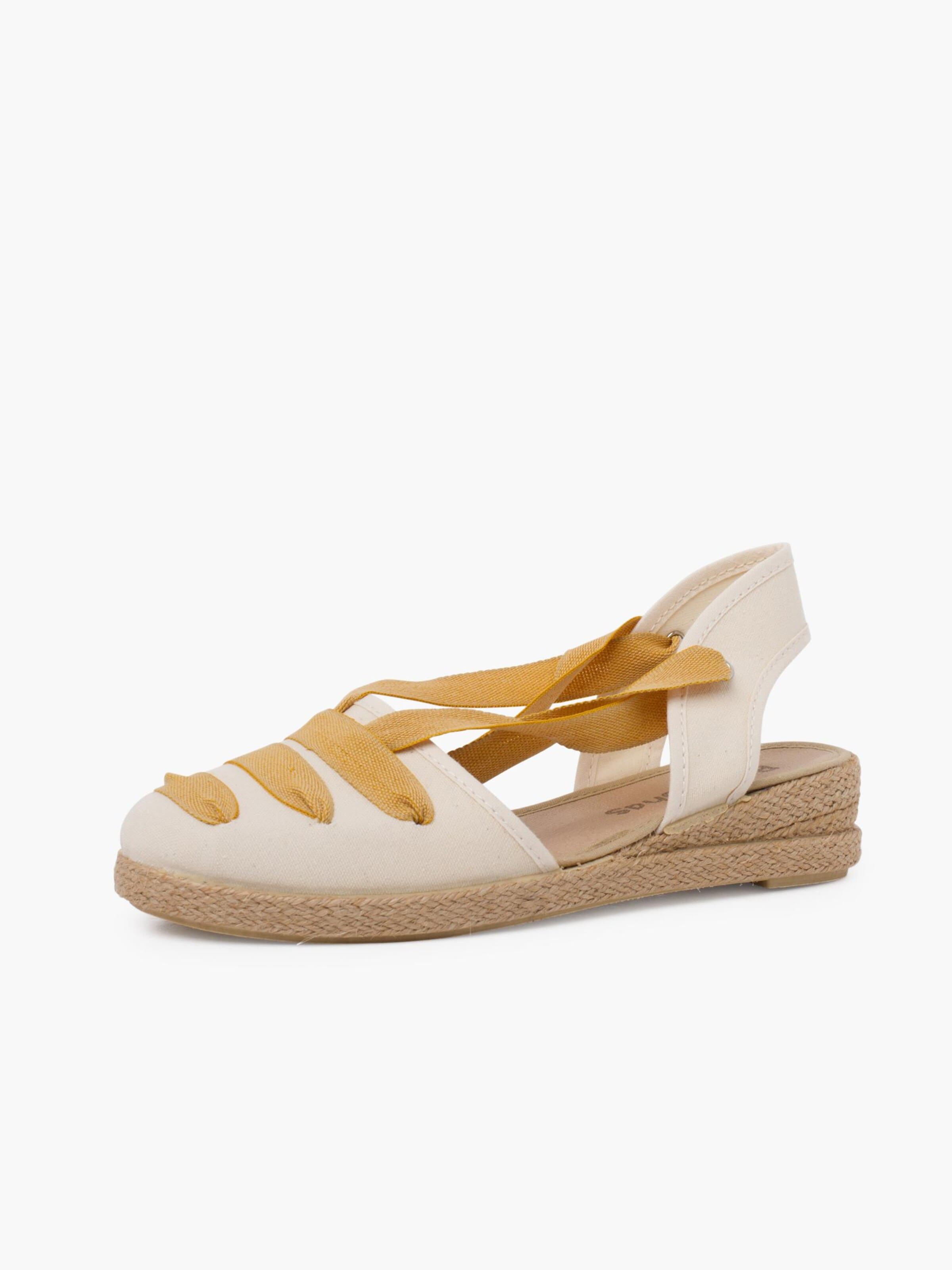 Pisamonas Sandals in Yellow: front