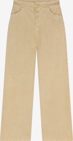 Wide leg Jeans di Scalpers in beige: frontale