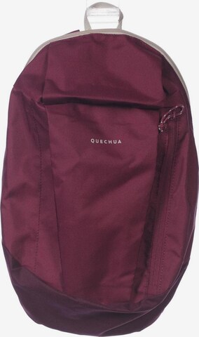 Quechua Backpack in One size in Red: front
