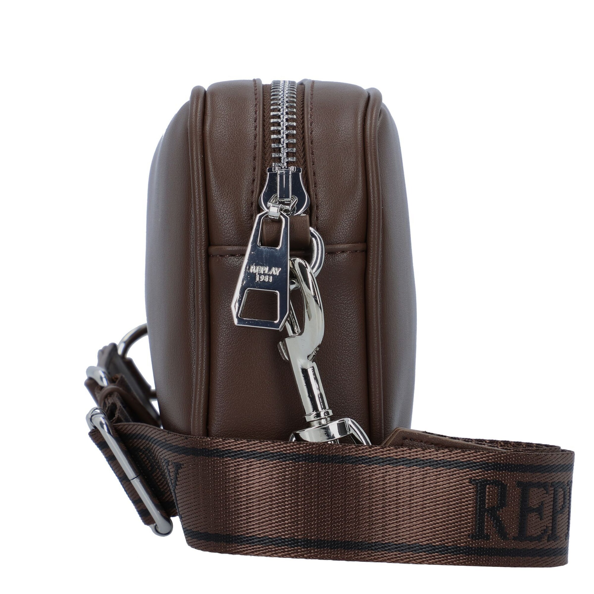 Borsa a tracolla di REPLAY in marrone