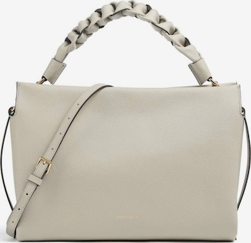 Borsa a mano 'Boheme Grana Double Shoulder Bag' di Coccinelle in grigio: frontale