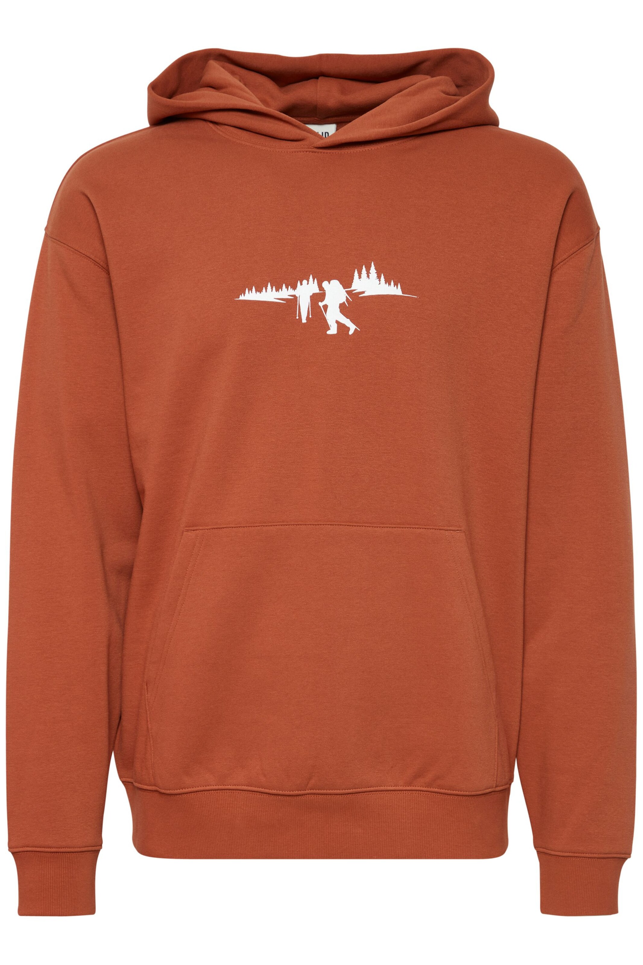 !Solid - Sweatshirt 'Halmus' em castanho: frente