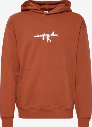 !Solid Sweatshirt 'Halmus' in Brown: front