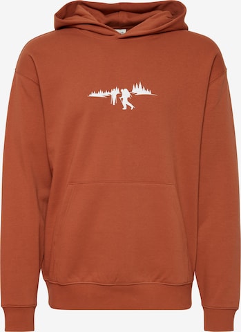 !Solid Sweatshirt 'Halmus' in Bruin: voorkant