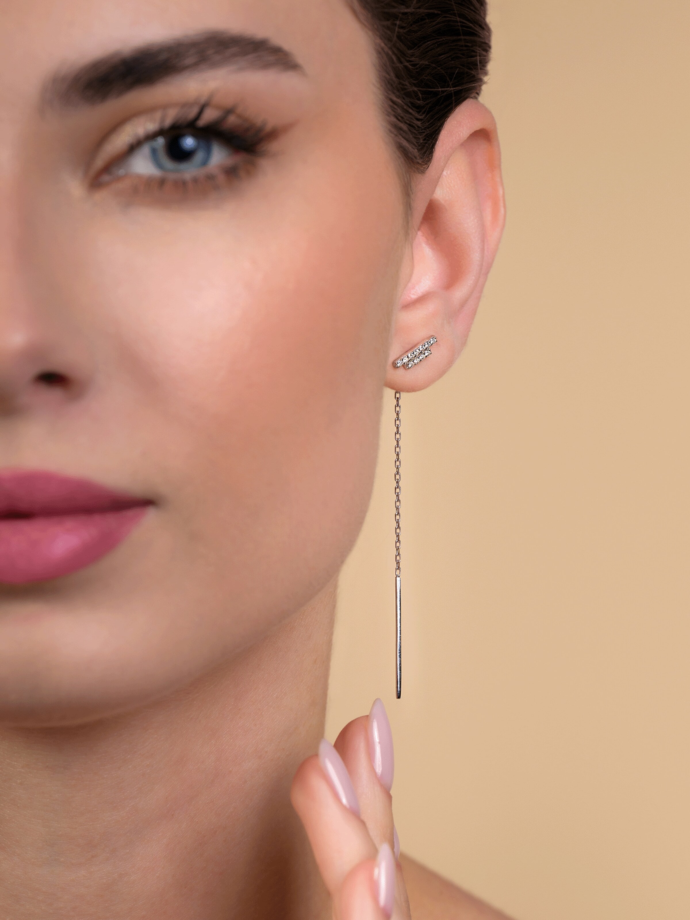 Orecchini 'Diamond' di 57emozioni in argento
