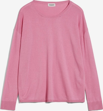 ARMEDANGELS Pullover 'Larni' in Pink: predná strana