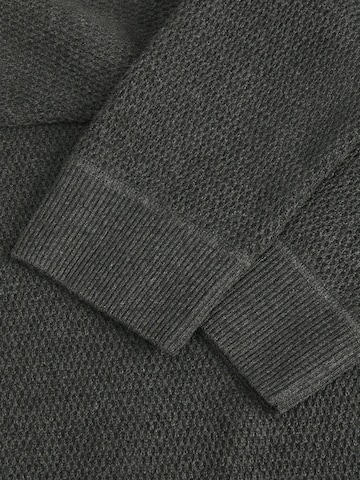 Pull-over 'Bluchrister' JACK & JONES en gris : devant