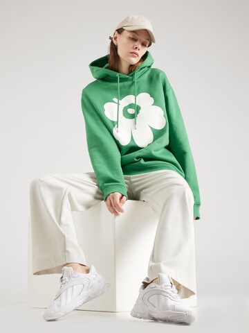 Marimekko Sweatshirt 'RUNOJA' in Green