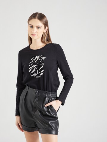 s.Oliver Shirt in Schwarz: Vorderseite