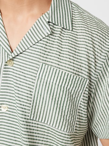 forét Regular fit Button Up Shirt 'LANE' in Green