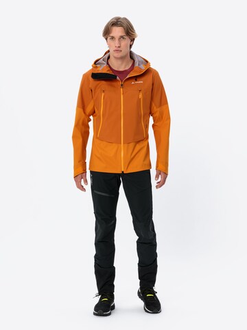 VAUDE Outdoorjas 'Croz Alpine' in Geel