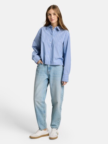 TOM TAILOR DENIM Blouse in Blauw