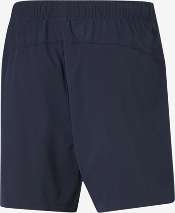 PUMA Regular Sportshorts in Blau