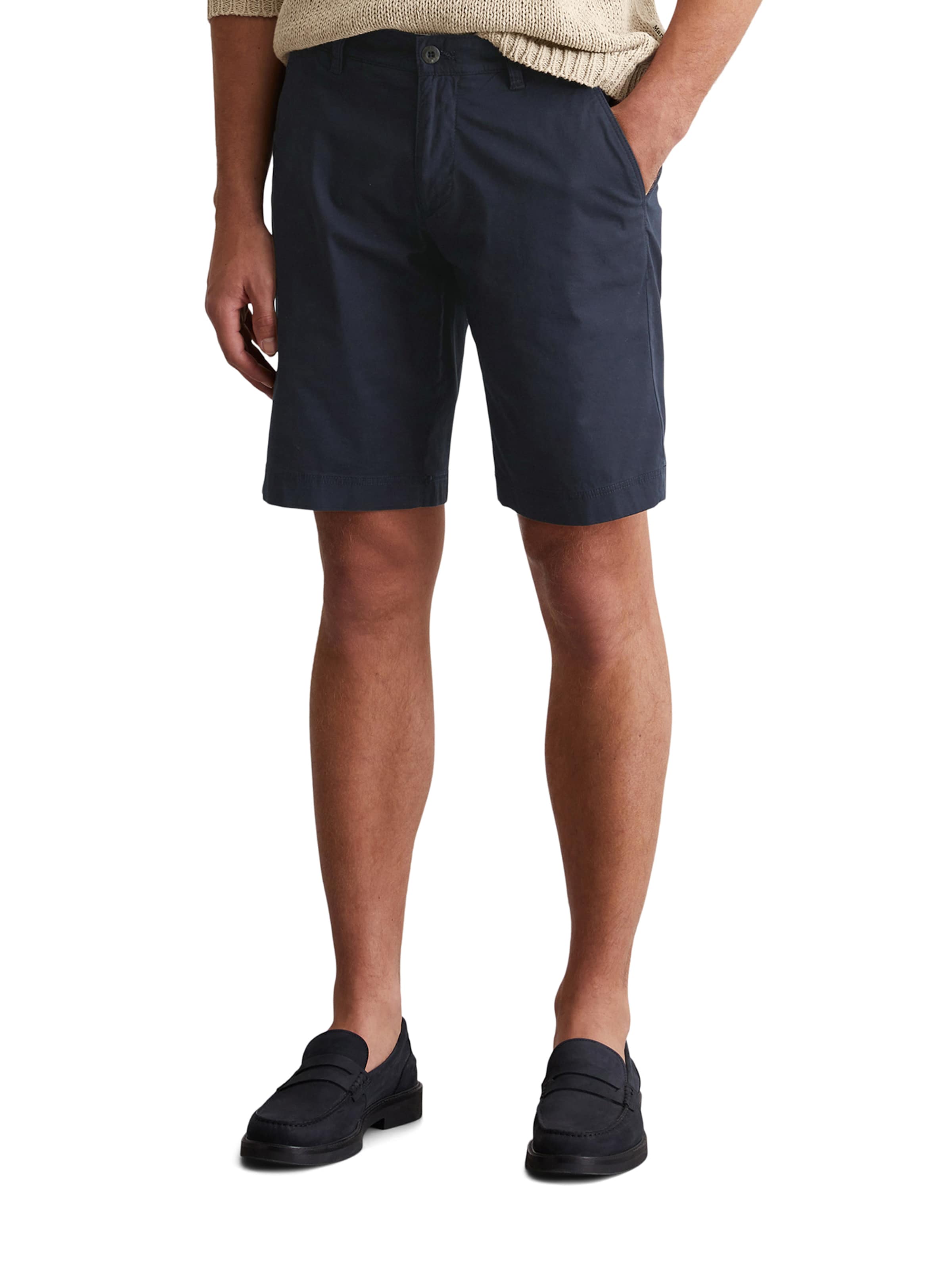 zils Marc O'Polo Standarta Čino bikses: no priekšpuses