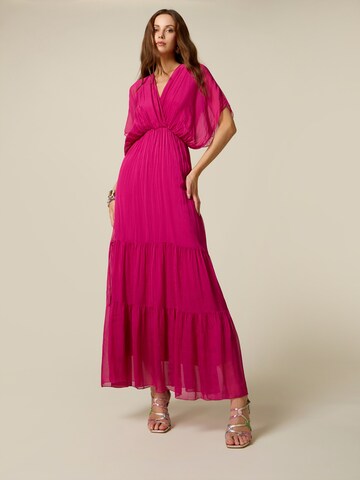 Robe oltre en rose : devant