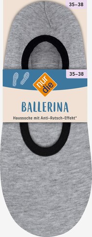 Chaussure basse 'Ballerina' Nur Die en gris