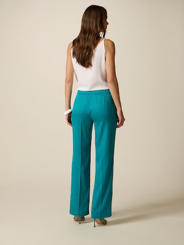 Regular Pantalon oltre en bleu