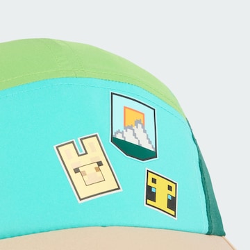 ADIDAS SPORTSWEAR Athletic Hat 'Minecraft' in Green