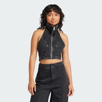 ADIDAS ORIGINALS Vest in Black: front