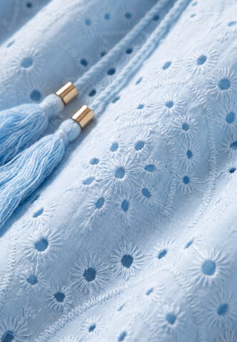 Usha - Vestido em azul