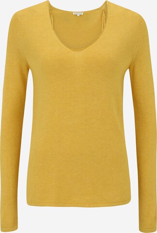 TOM TAILOR סוודרים בצהוב: מלפנים