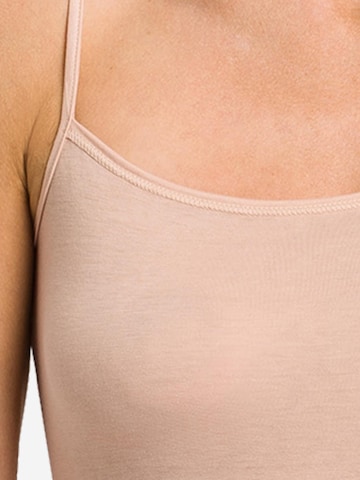 Hanro Undershirt 'Ultralight' in Beige