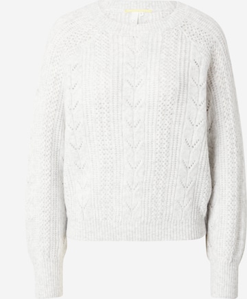 Pull-over QS en blanc : devant