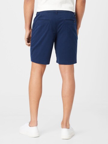 Regular Pantaloni eleganți de la HOLLISTER pe albastru