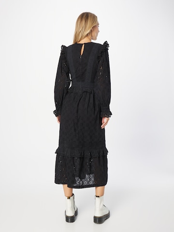 Warehouse Kleid 'Broderie' in Schwarz