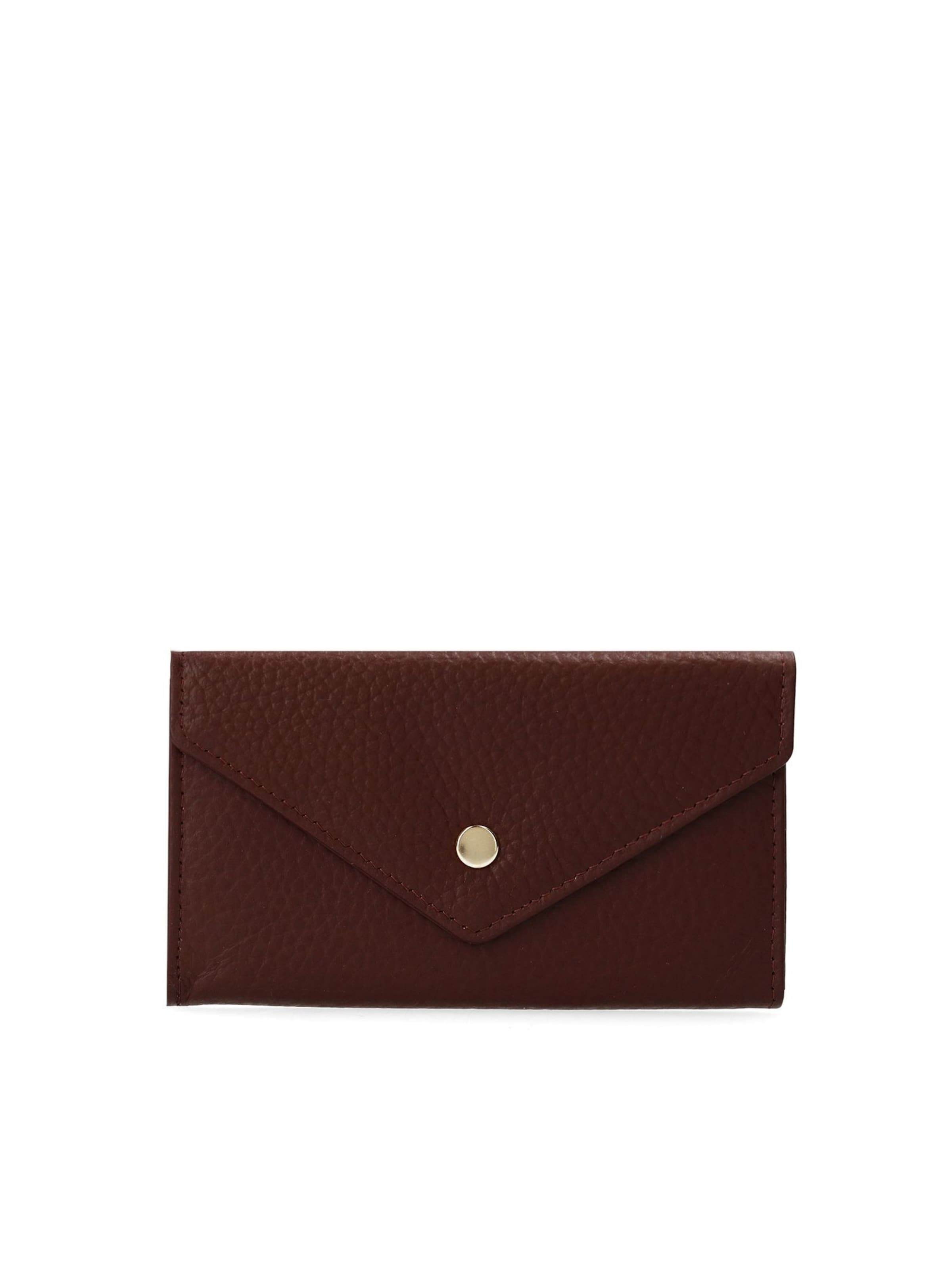 MANFIELD Portemonnee in Rood: voorkant