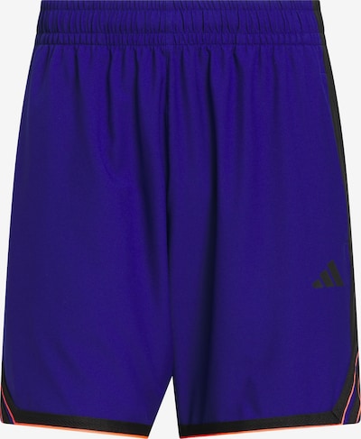 ADIDAS PERFORMANCE Calças de desporto 'Crazy Lite' em XXS-XS/7 em azul escuro / laranja néon / preto, Vista do artigo