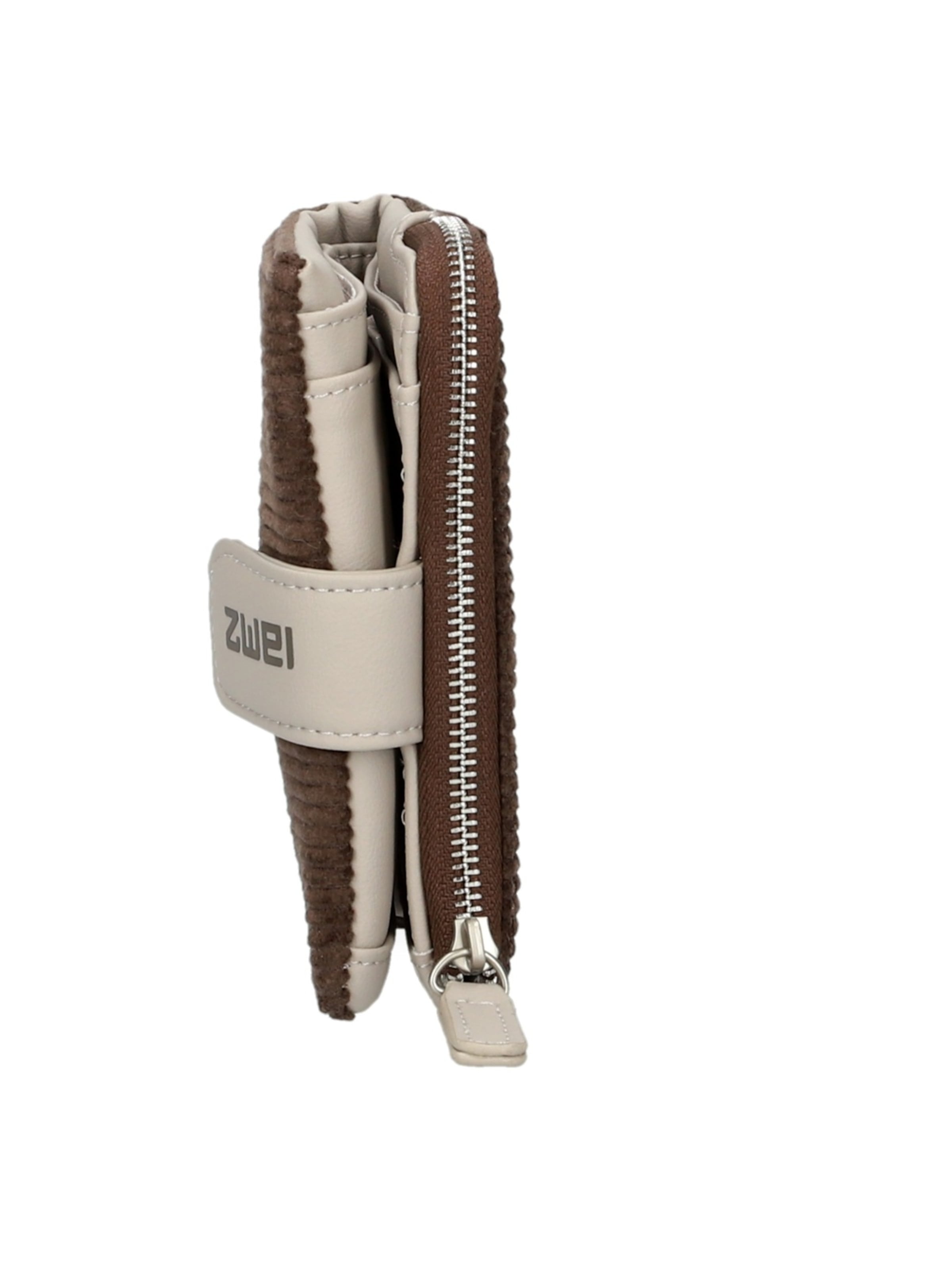 ZWEI Portemonnee 'MADEMOISELLE.M MW5' in Bruin