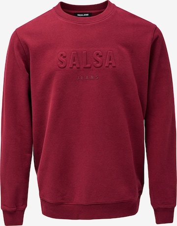 Salsa Jeans Sweatshirt in Red: front