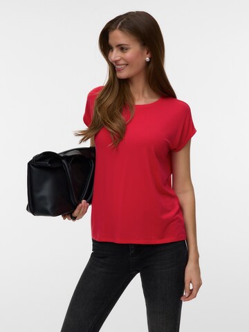 VERO MODA Футболка 'VMAVA' в Красный: спереди