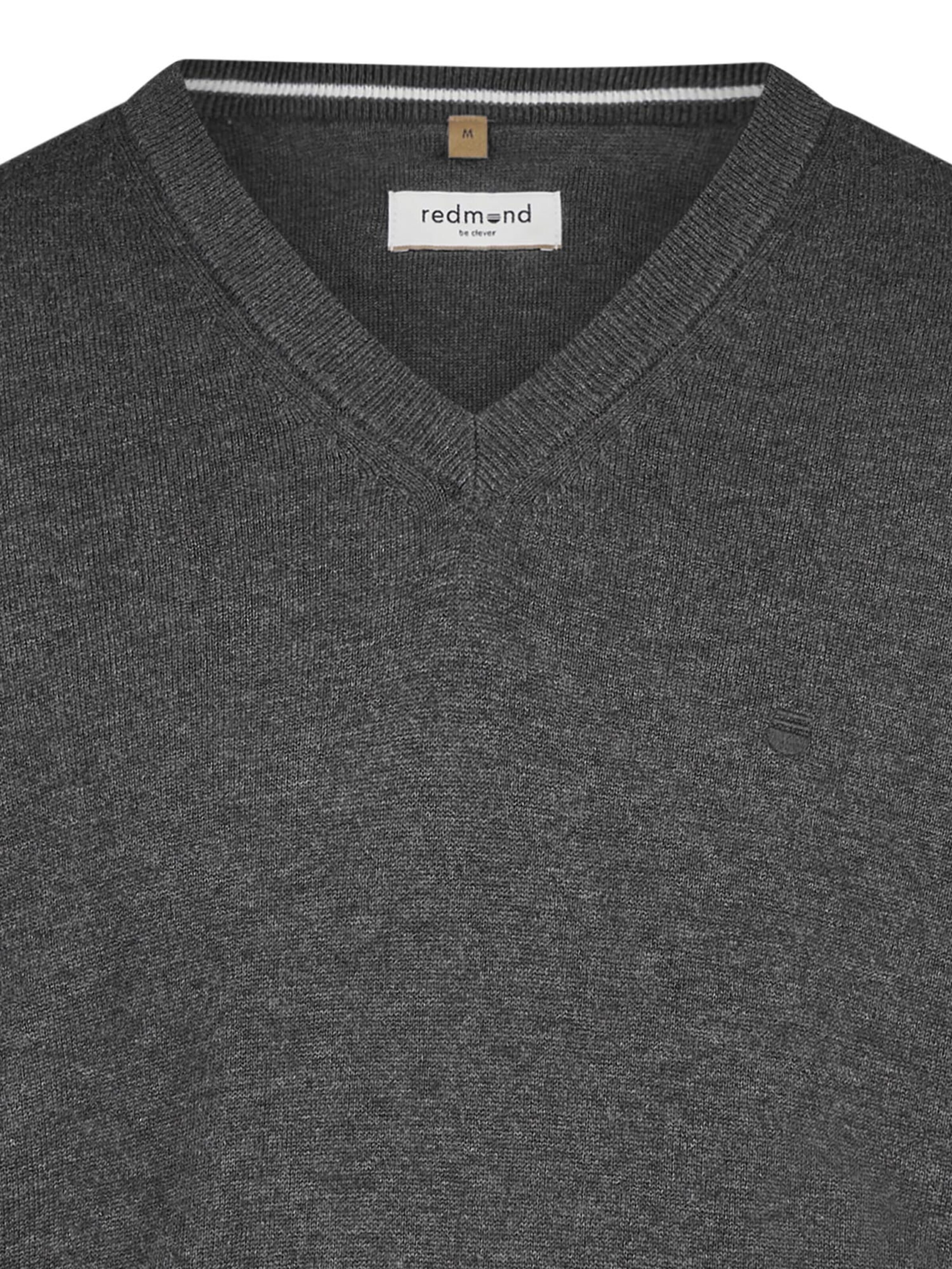 redmond Sweater 'Basic' in Grey