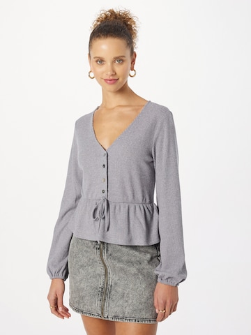 ABOUT YOU Shirt 'Isa' in Grey: front