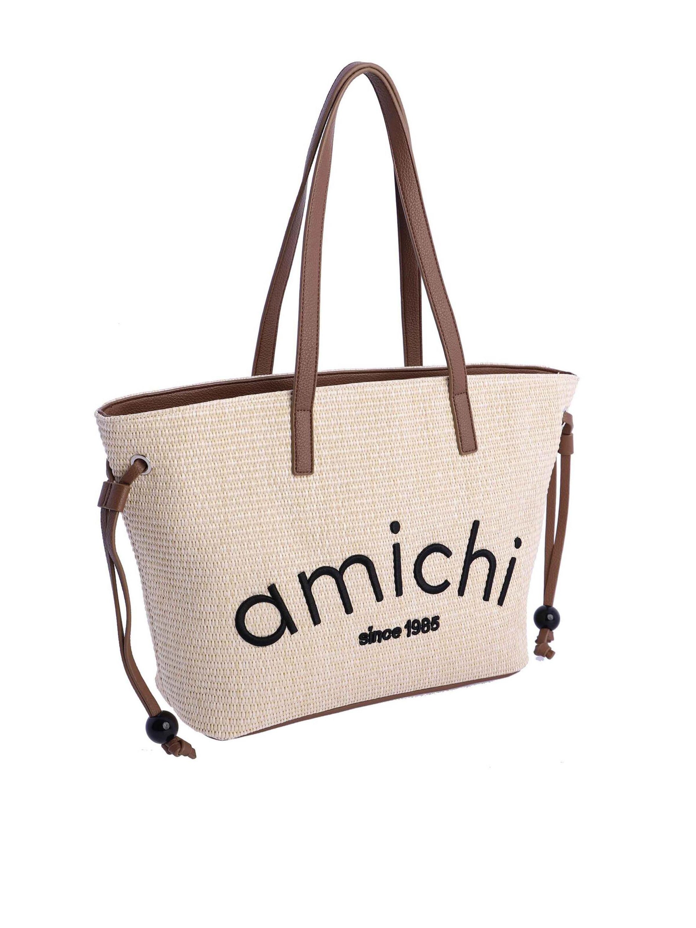 Amichi - Shopper 'Azura' en beige