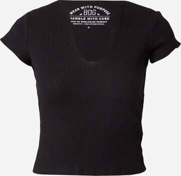 BDG Urban Outfitters Majica 'Nola' | črna barva: sprednja stran